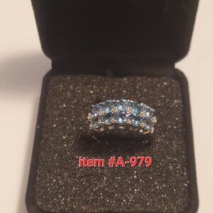 1 Sterling Silver Ring, item # A -979, wt. 6 grams.